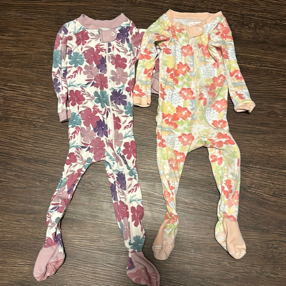 Burts Bees footie pjs